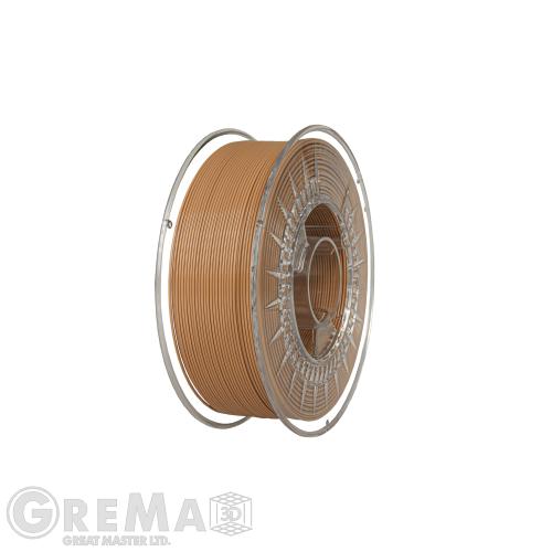 PET - G Devil Design PET-G filament 1.75 mm, 1 kg (2.0 lbs) - light brown